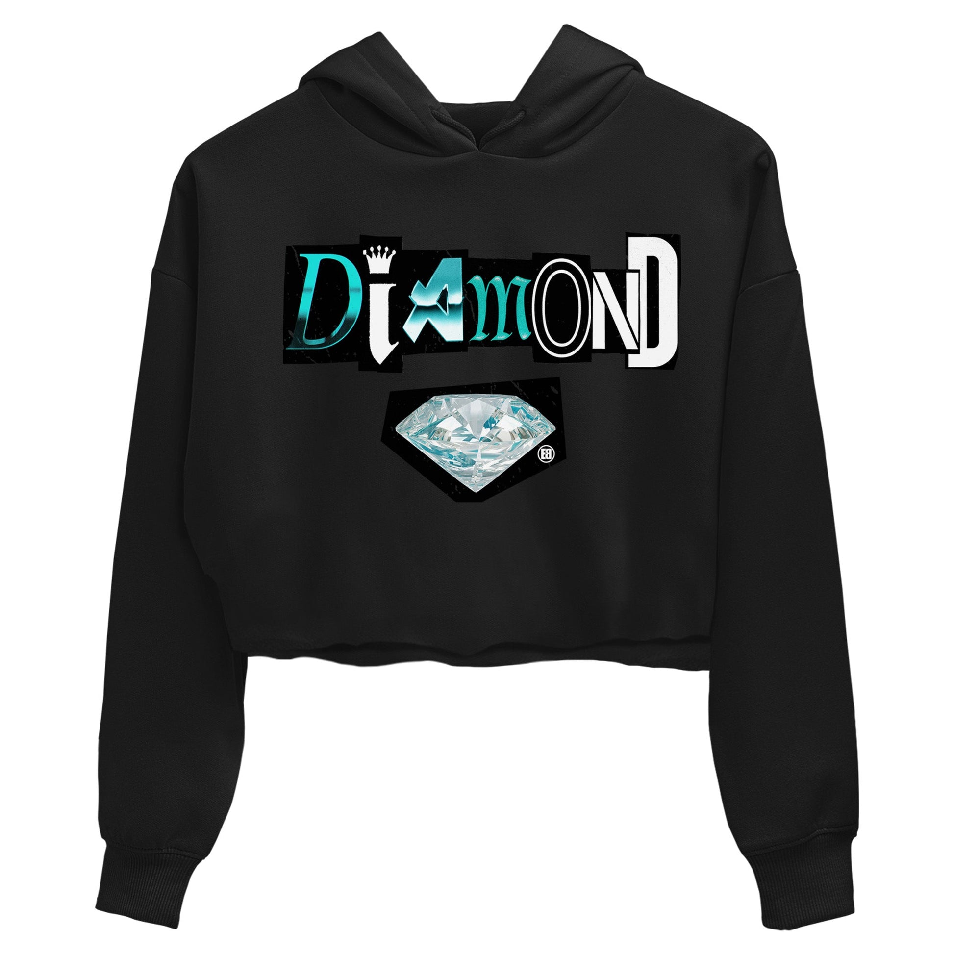 Air Force 1 Tiffany Sneaker Match Tees Diamond Letter Sneaker Tees Air Force 1 Low x Tiffany Sneaker Release Tees Women's Shirts Black 2