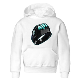 Air Force 1 Tiffany Sneaker Match Tees Diamond Ring Sneaker Tees Nike Tiffany AF1Sneaker Release Tees Kids Shirts White 2