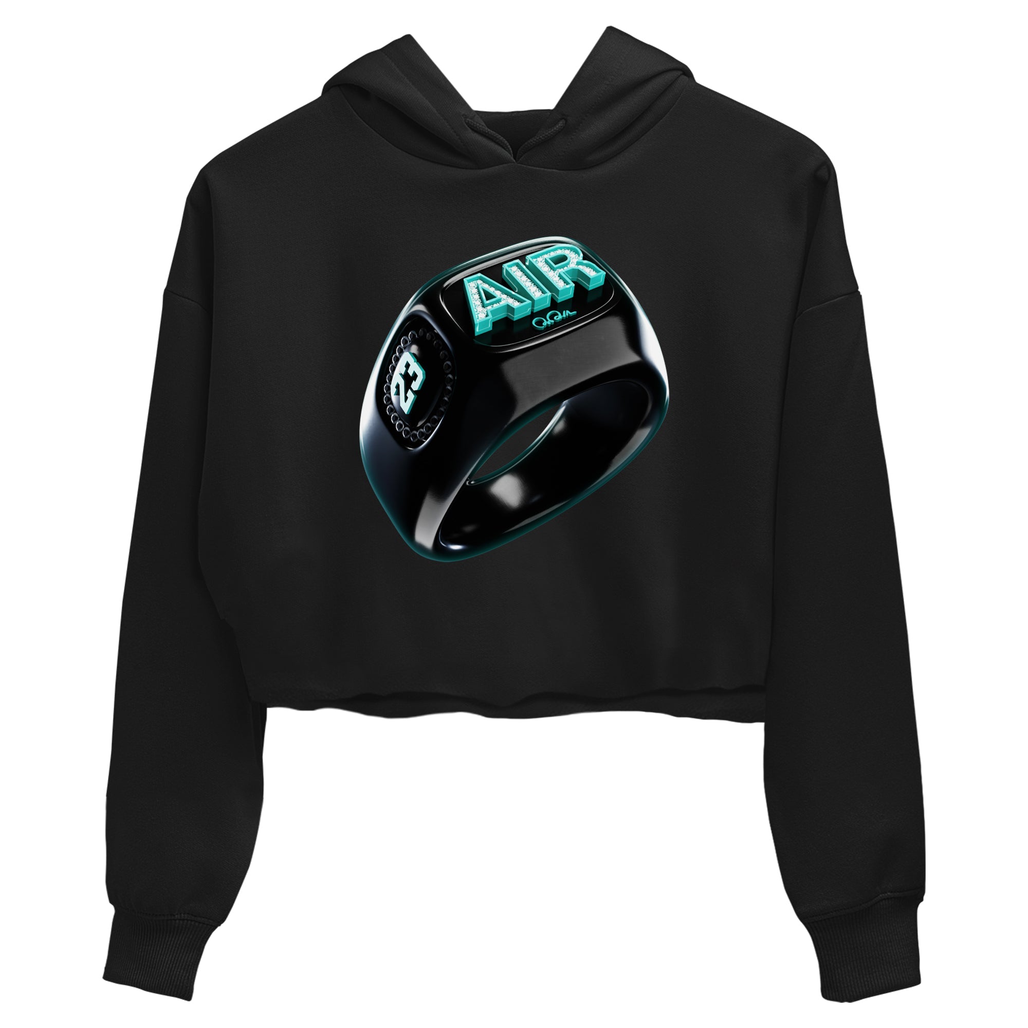 Air Force 1 Tiffany Sneaker Match Tees Diamond Ring Sneaker Tees Nike Tiffany AF1Sneaker Release Tees Women's Shirts Black 2