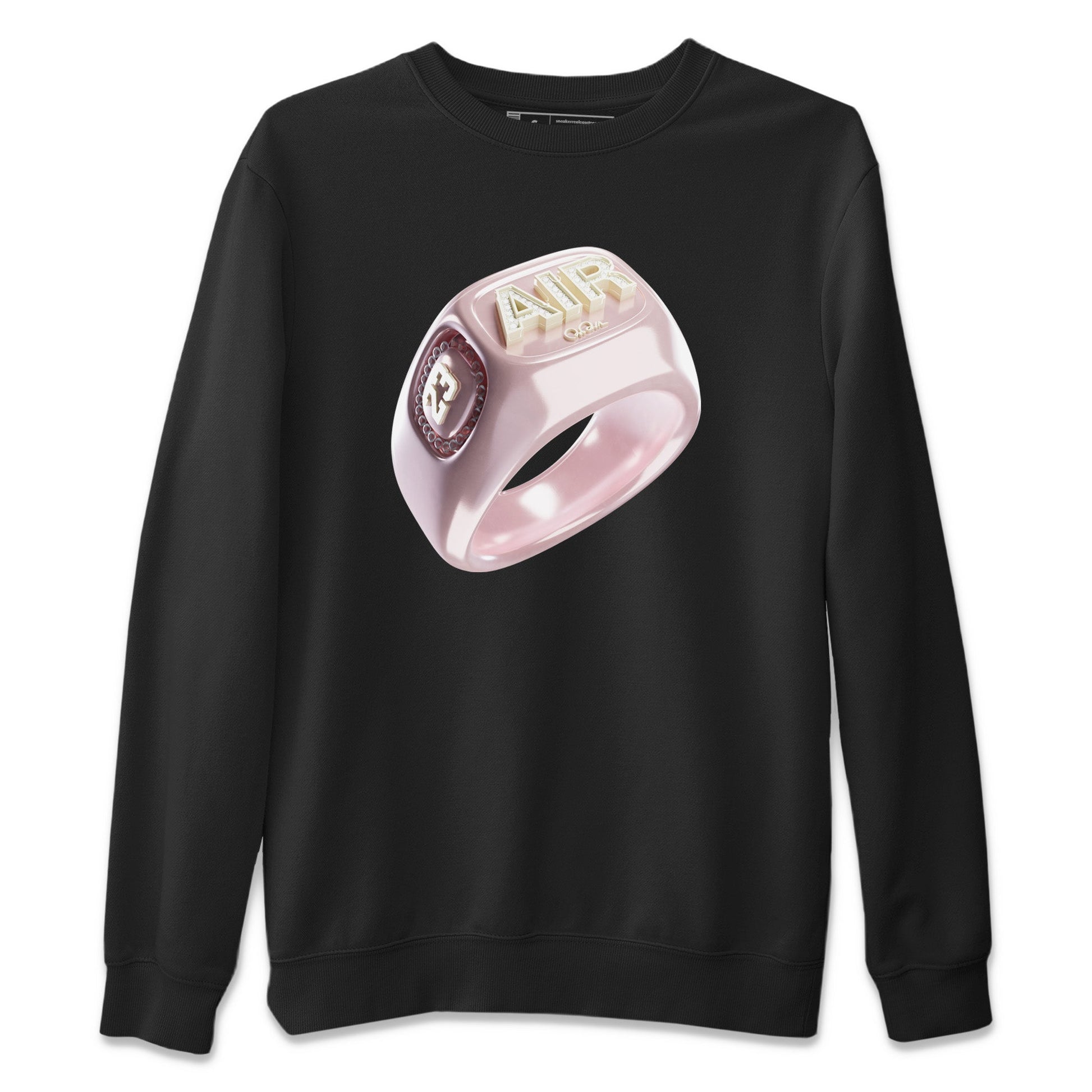 AJ1 Retro High OG Washed Pink Sneaker Match Tees Diamond Ring Sneaker Tees AJ1 Retro High OG Washed Pink Sneaker Release Tees Unisex Shirts Black 2