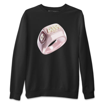 AJ1 Retro High OG Washed Pink Sneaker Match Tees Diamond Ring Sneaker Tees AJ1 Retro High OG Washed Pink Sneaker Release Tees Unisex Shirts Black 2