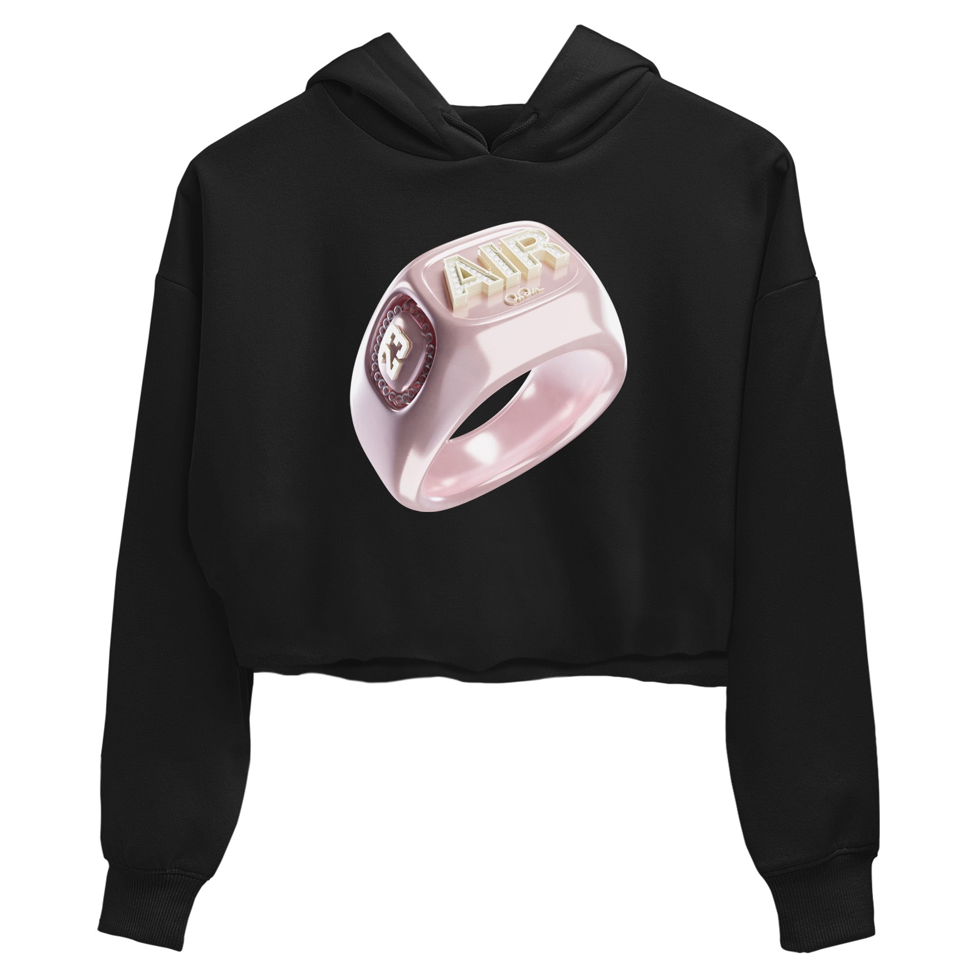AJ1 Retro High OG Washed Pink Sneaker Match Tees Diamond Ring Sneaker Tees AJ1 Retro High OG Washed Pink Sneaker Release Tees Women's Shirts Black 2