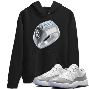 Air Jordan 11 White Cement Sneaker Match Tees Diamond Ring Sneaker Tees Air Jordan 11 Cement Grey Sneaker Release Tees Unisex Shirts Black 1