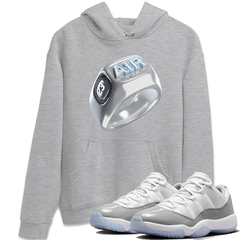 Air Jordan 11 White Cement Sneaker Match Tees Diamond Ring Sneaker Tees Air Jordan 11 Cement Grey Sneaker Release Tees Unisex Shirts Heather Grey 1