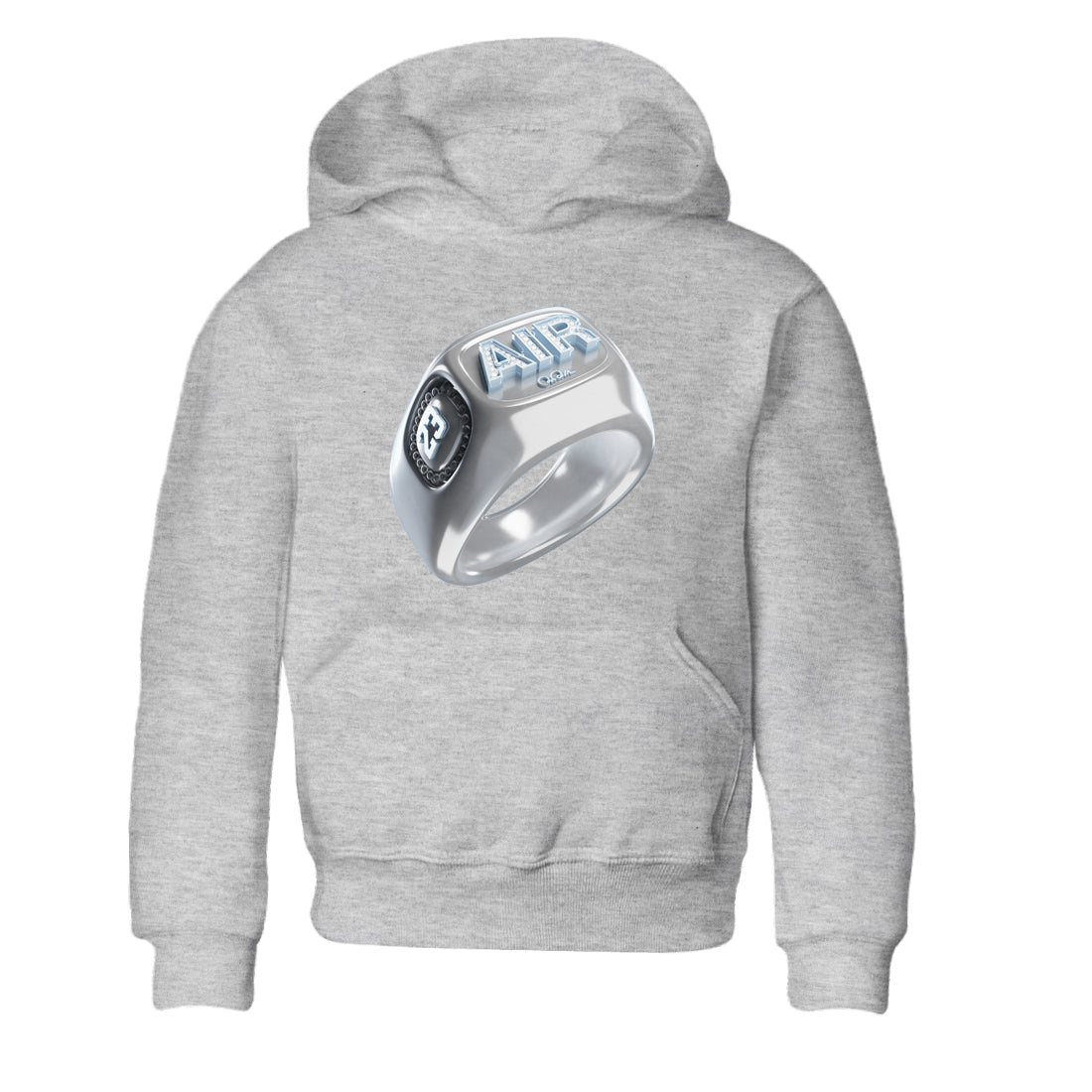 Air Jordan 11 White Cement Sneaker Match Tees Diamond Ring Sneaker Tees Air Jordan 11 Cement Grey Sneaker Release Tees Kids Shirts Heather Grey 2