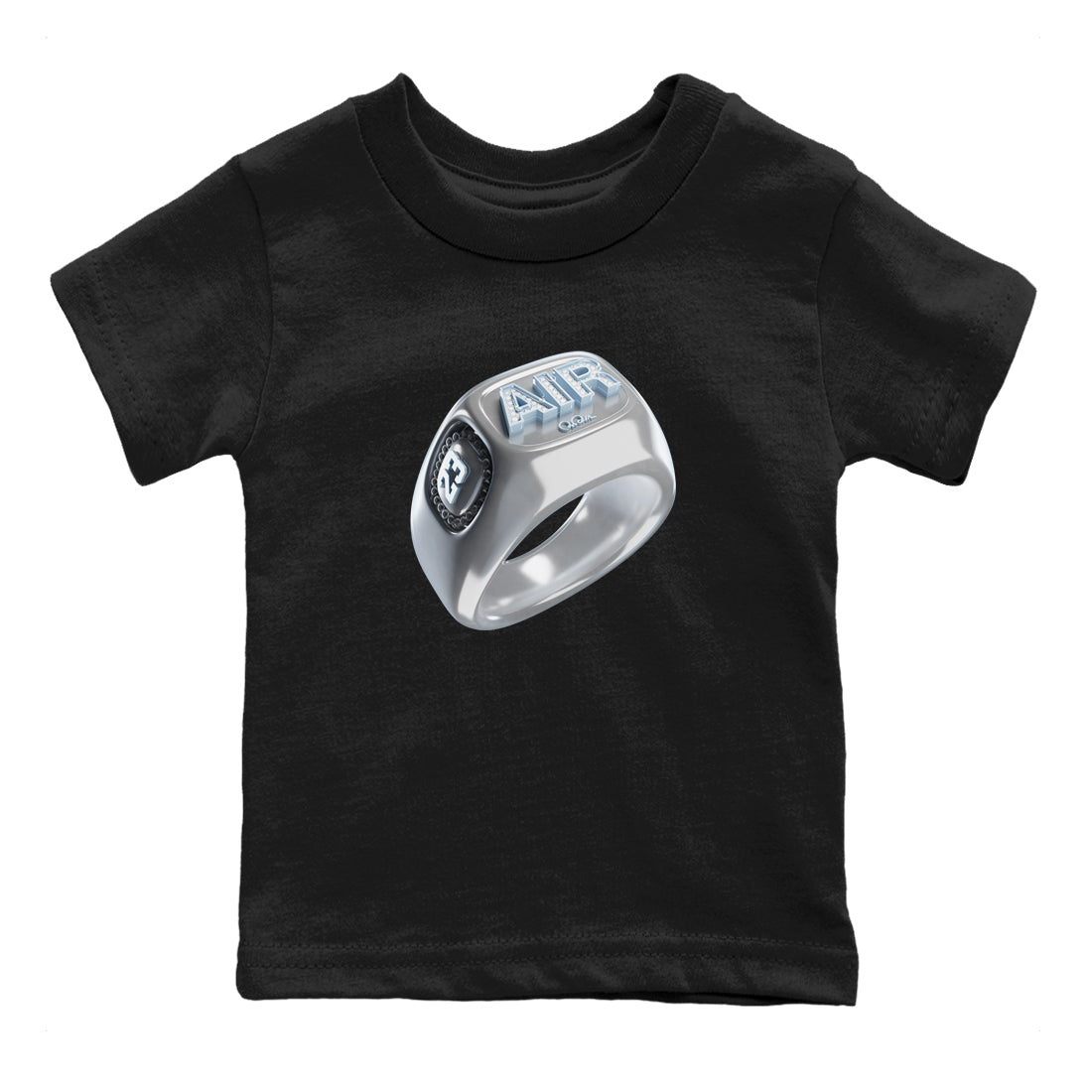 Air Jordan 11 White Cement Sneaker Match Tees Diamond Ring Sneaker Tees Air Jordan 11 Cement Grey Sneaker Release Tees Kids Shirts Black 2