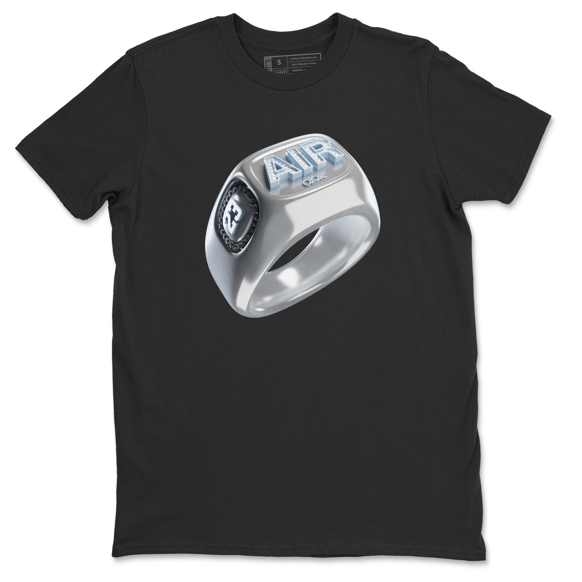 Air Jordan 11 White Cement Sneaker Match Tees Diamond Ring Sneaker Tees Air Jordan 11 Cement Grey Sneaker Release Tees Unisex Shirts Black 2