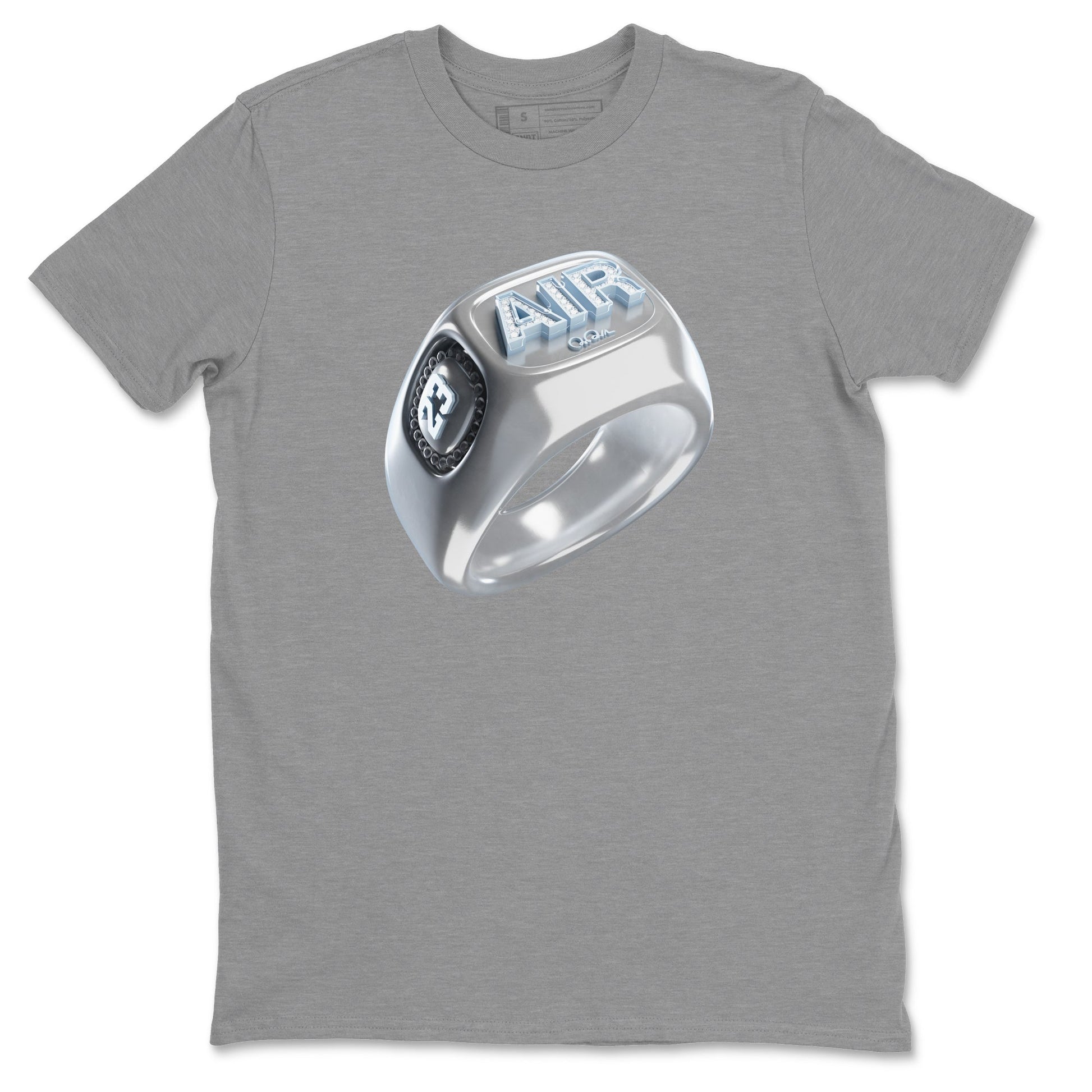 Air Jordan 11 White Cement Sneaker Match Tees Diamond Ring Sneaker Tees Air Jordan 11 Cement Grey Sneaker Release Tees Unisex Shirts Heather Grey 2