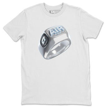 Air Jordan 11 White Cement Sneaker Match Tees Diamond Ring Sneaker Tees Air Jordan 11 Cement Grey Sneaker Release Tees Unisex Shirts White 2