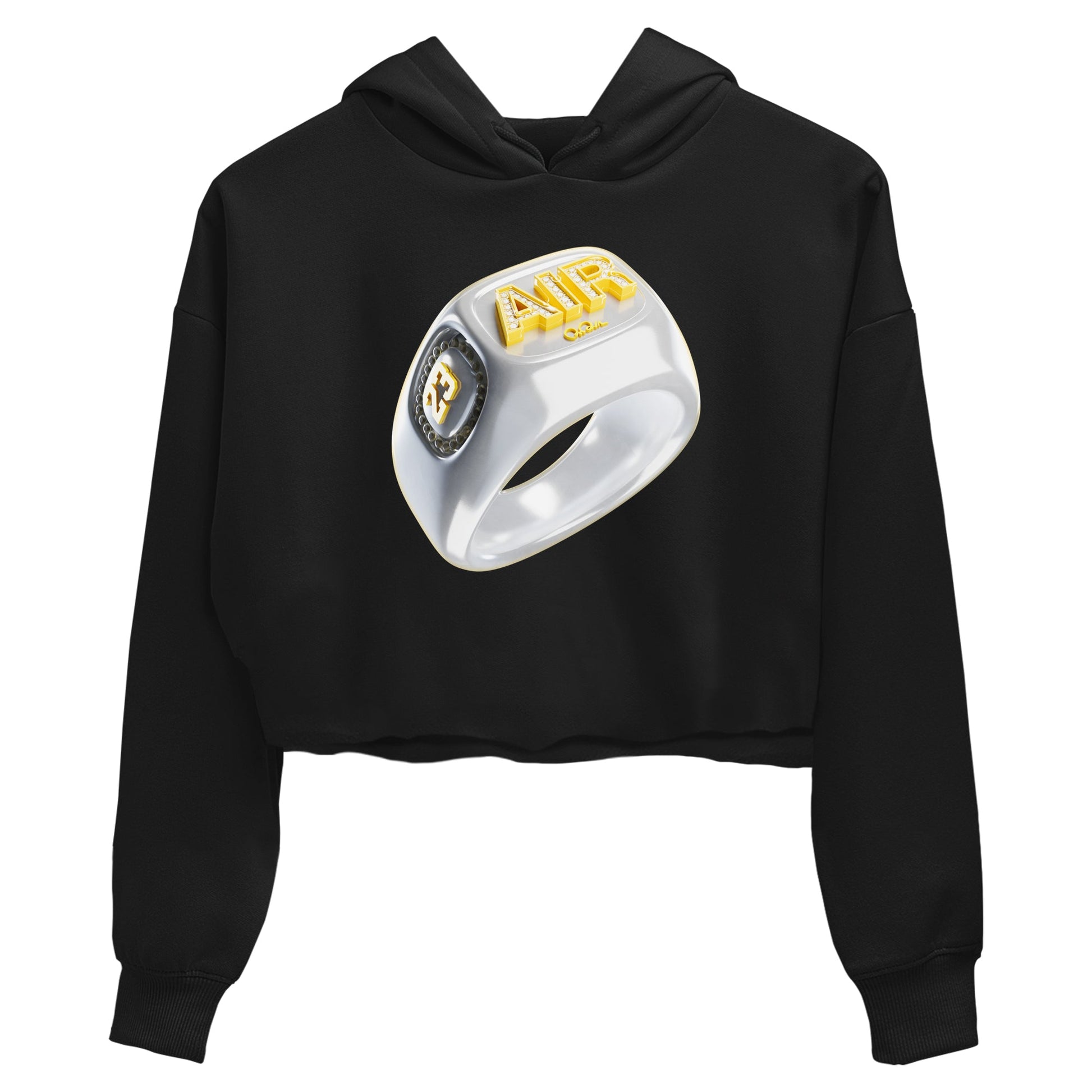 Air Jordan 11 Yellow Python Sneaker Match Tees Diamond Ring Sneaker Tees AJ11 Yellow Python Sneaker Release Tees Women's Shirts Black 2