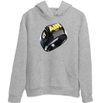 Air Jordan 4 Thunder Sneaker Match Tees Diamond Ring Sneaker Tees AJ4 Thunder Jumpman Sneaker Release Tees Unisex Shirts Heather Grey 2