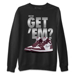 Jordan 1 Bordeaux Sneaker Match Tees Did You Get Em SNRT Sneaker Tees Jordan 1 Bordeaux SNRT Sneaker Release Tees Unisex Shirts