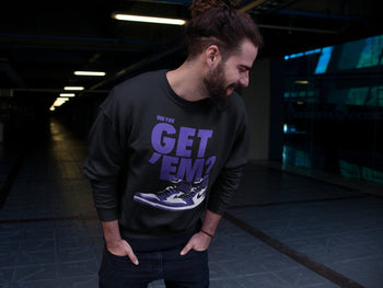 Jordan 1 Court Purple Sneaker Match Tees Did You Get Em SNRT Sneaker Tees Jordan 1 Court Purple SNRT Sneaker Release Tees Unisex Shirts
