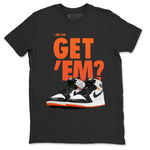 Jordan 1 Electro Orange Sneaker Match Tees Did You Get Em SNRT Sneaker Tees Jordan 1 Electro Orange SNRT Sneaker Release Tees Unisex Shirts