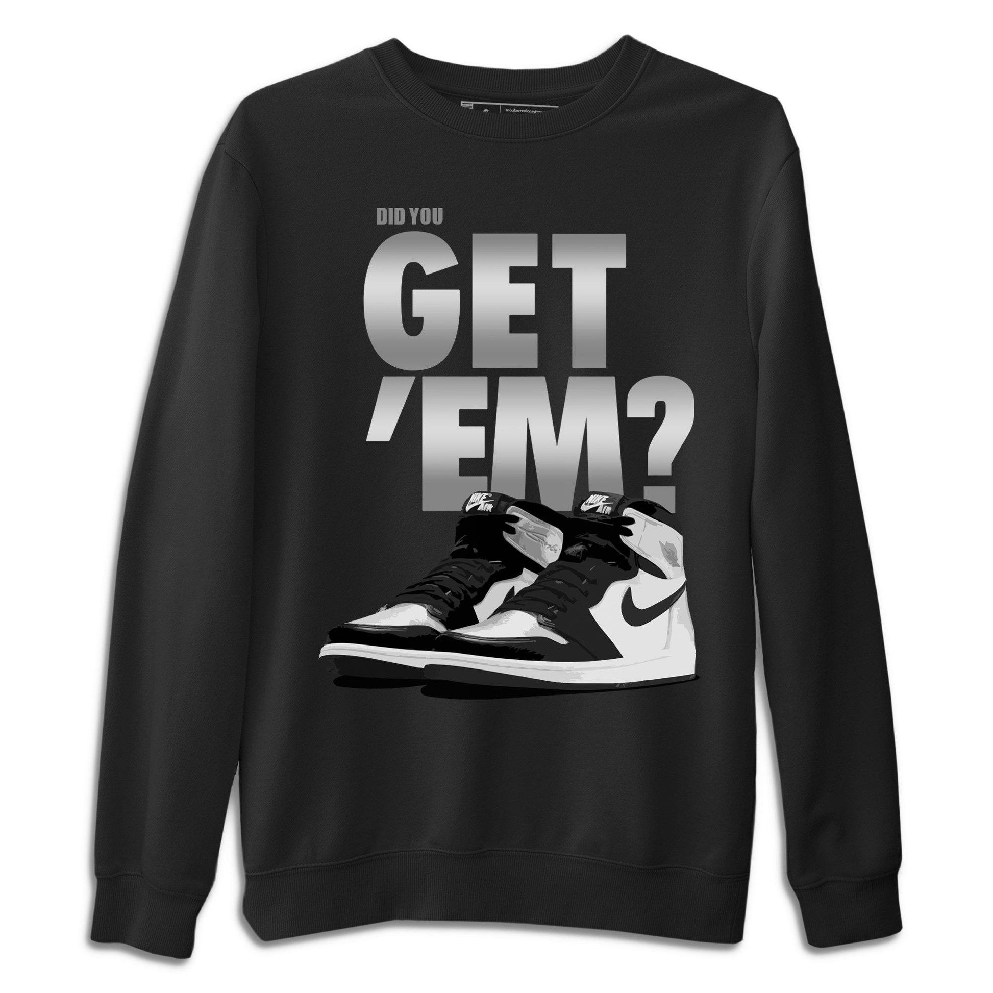 Jordan 1 Silver Toe Sneaker Match Tees Did You Get Em SNRT Sneaker Tees Jordan 1 Silver Toe SNRT Sneaker Release Tees Unisex Shirts