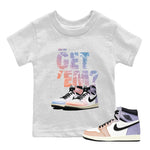 Air Jordan 1 Retro Skyline Sneaker Match Tees Did You Get 'Em SNRT Sneaker Tees Air Jordan 1 Retro High OG Skyline SNRT Sneaker Release Tees Kids Shirts To Match Jordan White 1