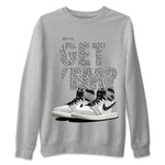 Jordan 1 White Cement Sneaker Match Tees Did You Get 'Em SNRT Sneaker Tees Jordan 1 White Cement SNRT Sneaker Release Tees Unisex Shirts