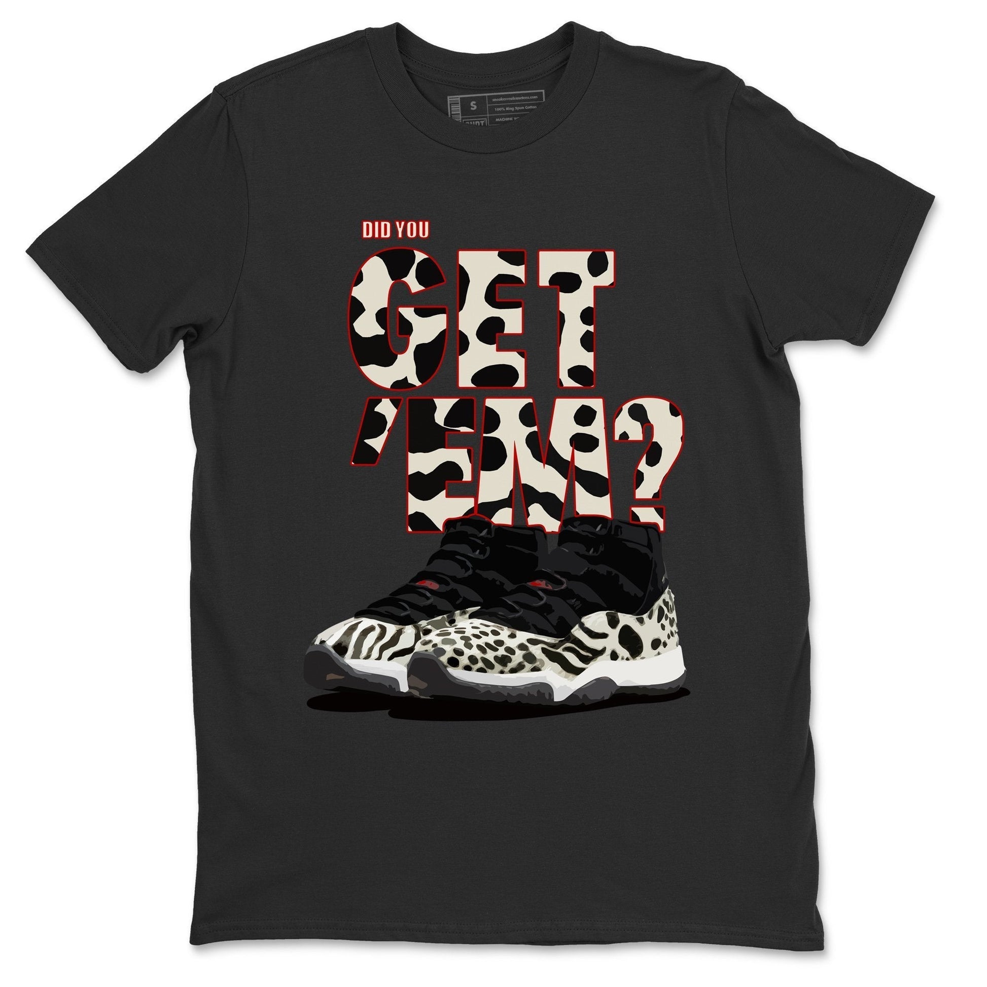 Jordan 11 Animal Instinct Sneaker Match Tees Did You Get Em SNRT Sneaker Tees Jordan 11 Animal Instinct SNRT Sneaker Release Tees Unisex Shirts