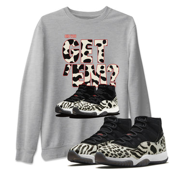 Jordan 11 Animal Instinct Sneaker Match Tees Did You Get Em SNRT Sneaker Tees Jordan 11 Animal Instinct SNRT Sneaker Release Tees Unisex Shirts