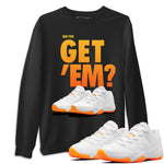 Jordan 11 Citrus Sneaker Match Tees Did You Get Em SNRT Sneaker Tees Jordan 11 Citrus SNRT Sneaker Release Tees Unisex Shirts