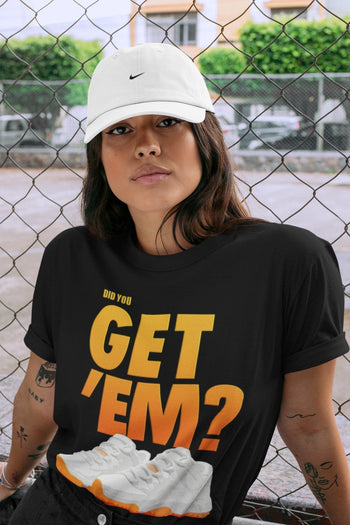 Jordan 11 Citrus Sneaker Match Tees Did You Get Em SNRT Sneaker Tees Jordan 11 Citrus SNRT Sneaker Release Tees Unisex Shirts
