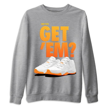 Jordan 11 Citrus Sneaker Match Tees Did You Get Em SNRT Sneaker Tees Jordan 11 Citrus SNRT Sneaker Release Tees Unisex Shirts