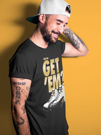 Jordan 12 Royalty Sneaker Match Tees Did You Get Em SNRT Sneaker Tees Jordan 12 Royalty SNRT Sneaker Release Tees Unisex Shirts