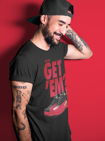 Jordan 12 Super Bowl Sneaker Match Tees Did You Get Em SNRT Sneaker Tees Jordan 12 Super Bowl SNRT Sneaker Release Tees Unisex Shirts