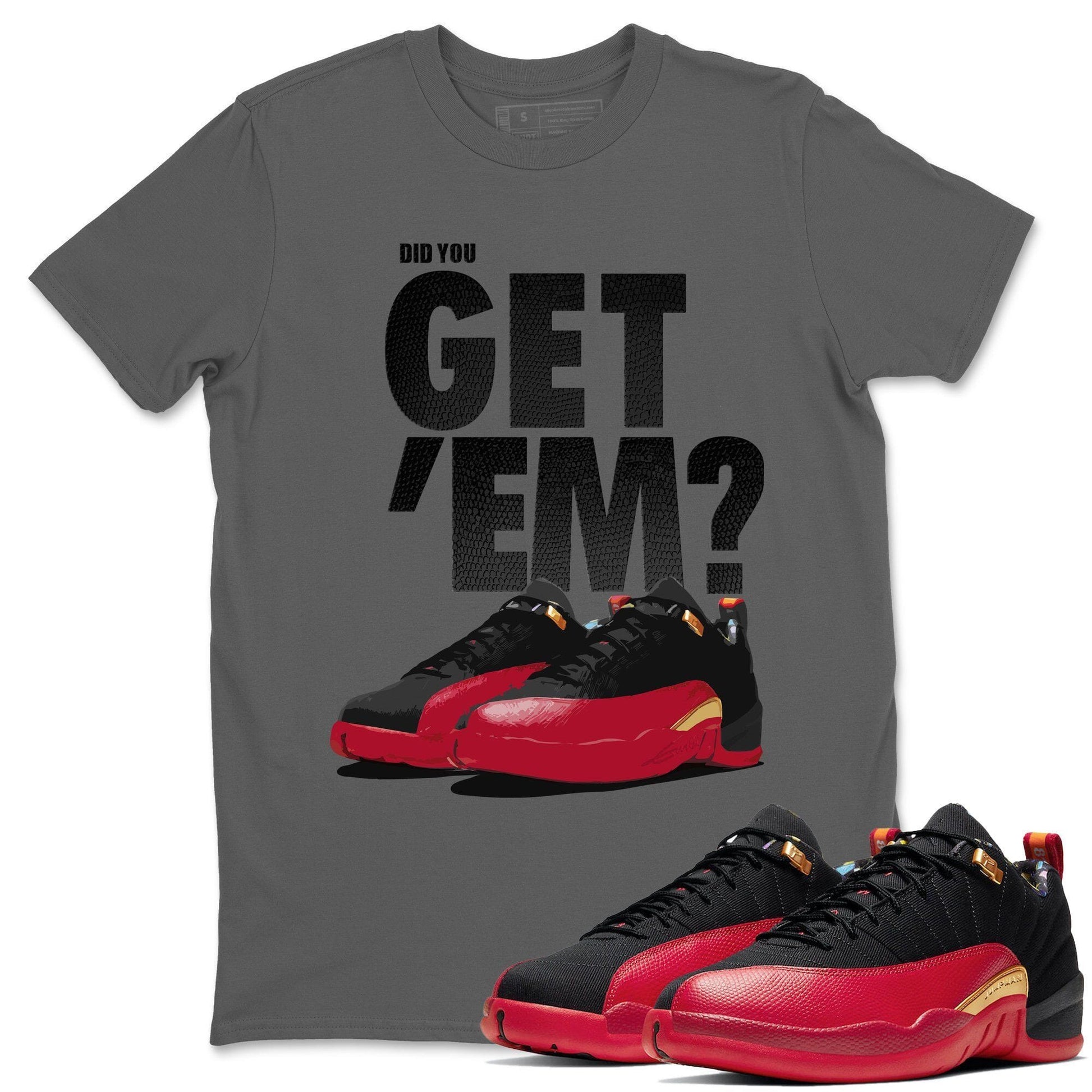 Jordan 12 Super Bowl Sneaker Match Tees Did You Get Em SNRT Sneaker Tees Jordan 12 Super Bowl SNRT Sneaker Release Tees Unisex Shirts