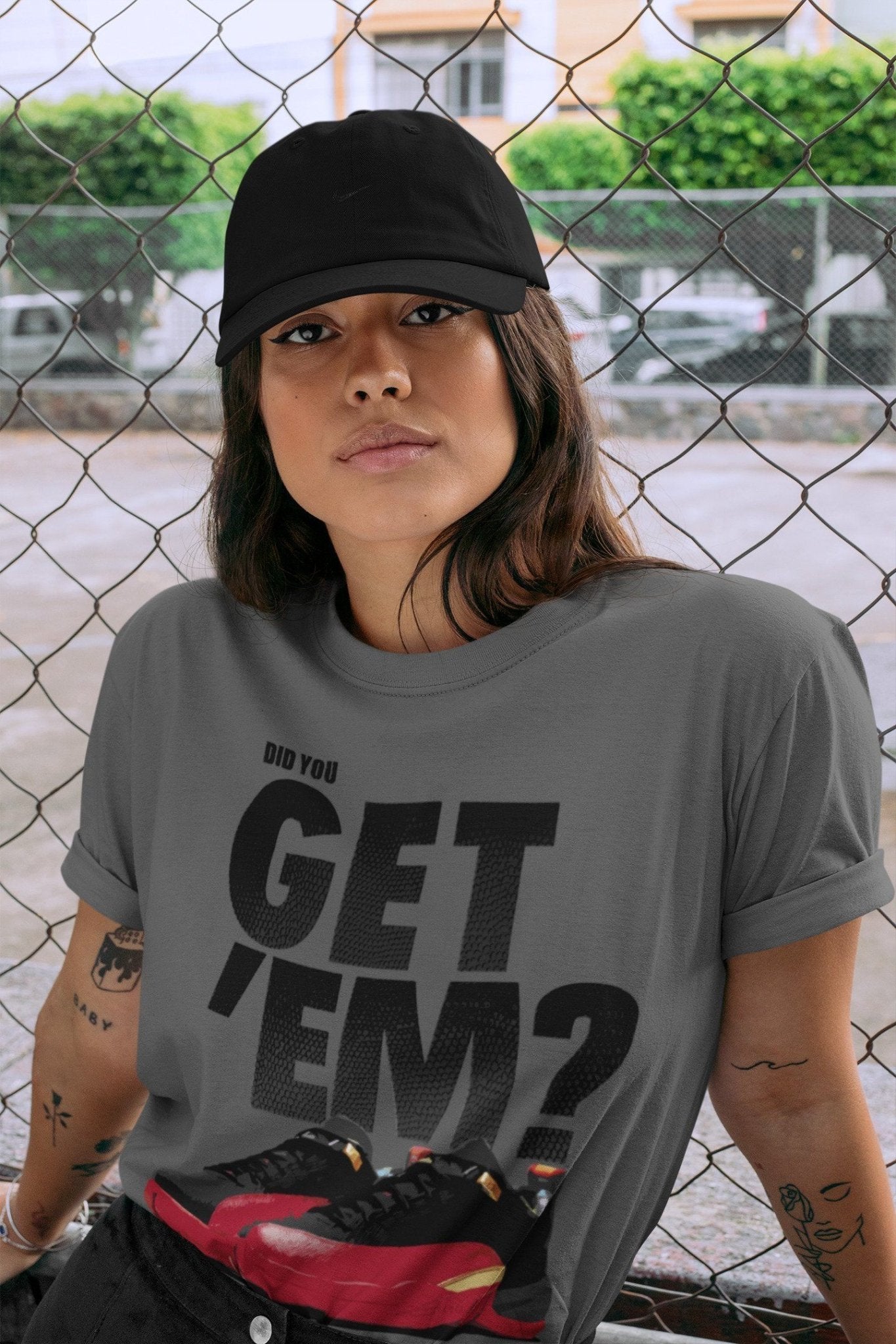 Jordan 12 Super Bowl Sneaker Match Tees Did You Get Em SNRT Sneaker Tees Jordan 12 Super Bowl SNRT Sneaker Release Tees Unisex Shirts