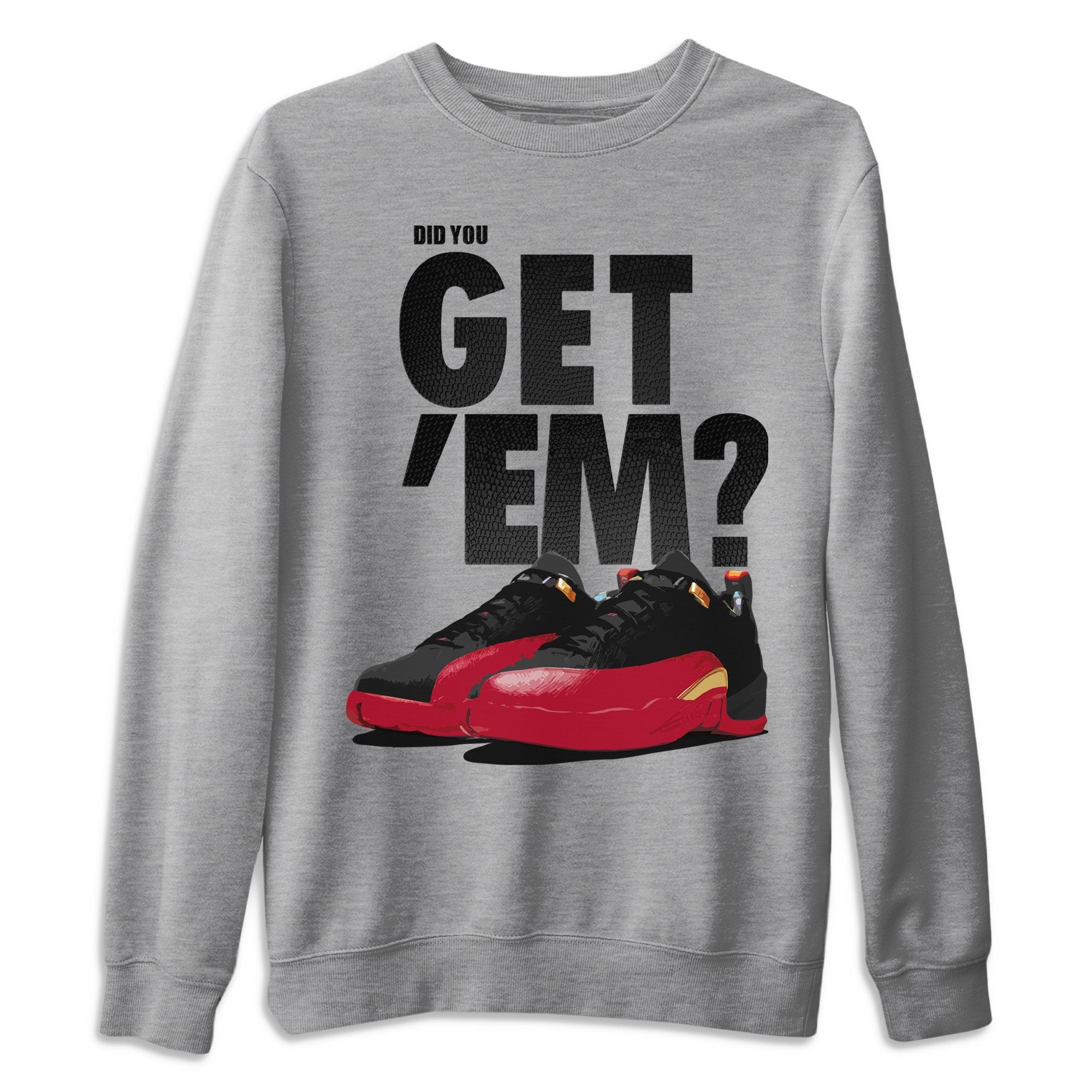 Jordan 12 Super Bowl Sneaker Match Tees Did You Get Em SNRT Sneaker Tees Jordan 12 Super Bowl SNRT Sneaker Release Tees Unisex Shirts