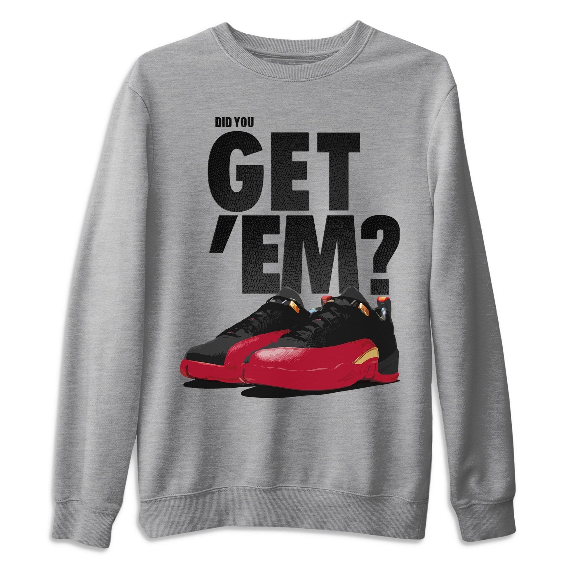 Jordan 12 Super Bowl Sneaker Match Tees Did You Get Em SNRT Sneaker Tees Jordan 12 Super Bowl SNRT Sneaker Release Tees Unisex Shirts