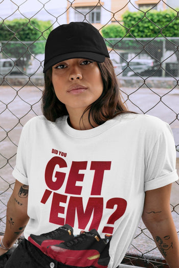 Jordan 12 Super Bowl Sneaker Match Tees Did You Get Em SNRT Sneaker Tees Jordan 12 Super Bowl SNRT Sneaker Release Tees Unisex Shirts