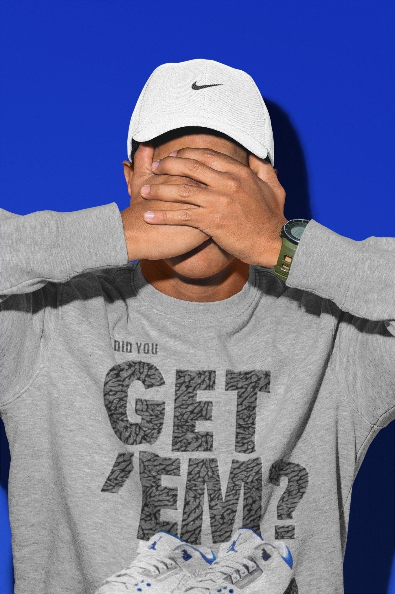 Jordan 3 Racer Blue Sneaker Match Tees Did You Get Em SNRT Sneaker Tees Jordan 3 Racer Blue SNRT Sneaker Release Tees Unisex Shirts