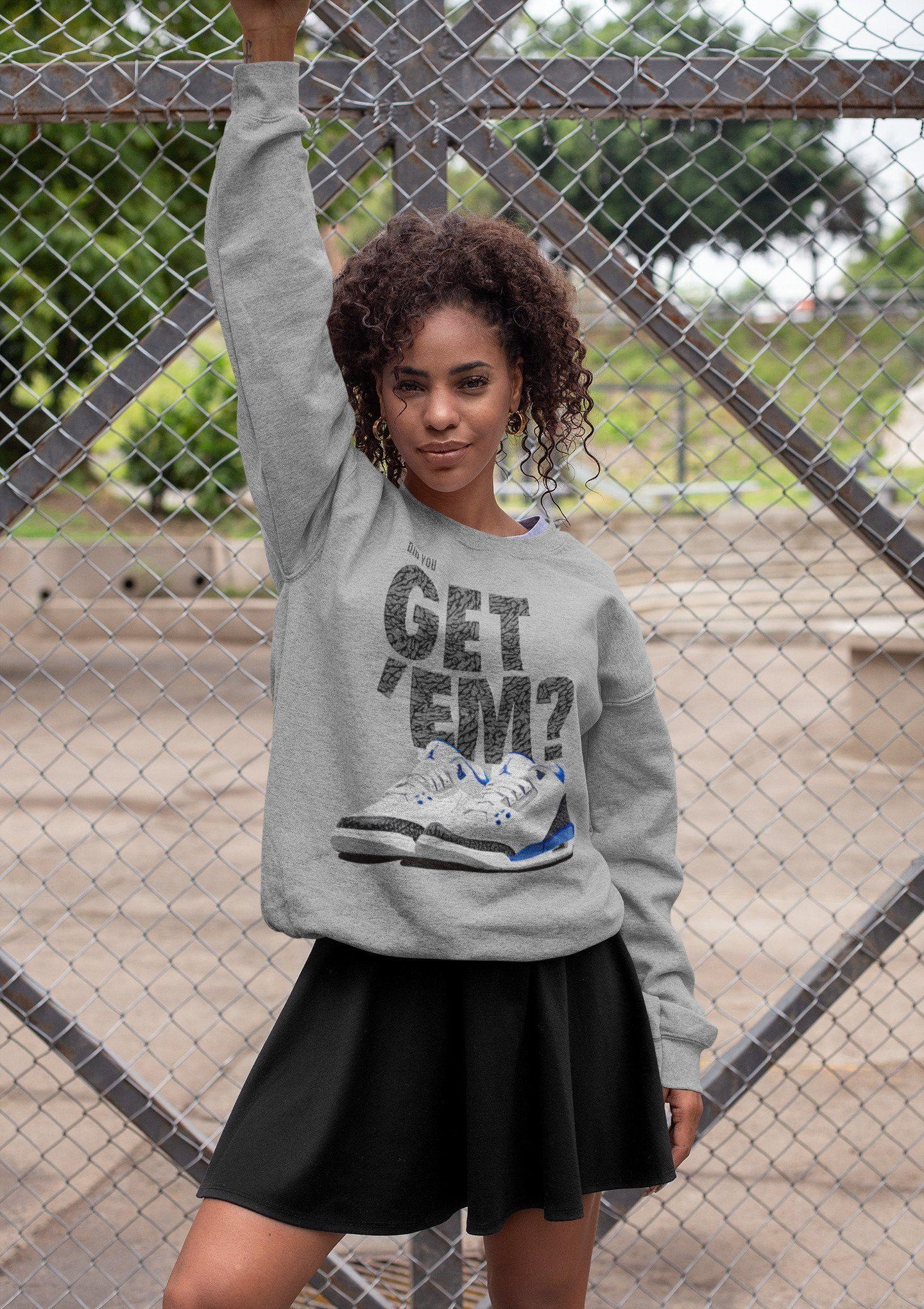 Jordan 3 Racer Blue Sneaker Match Tees Did You Get Em SNRT Sneaker Tees Jordan 3 Racer Blue SNRT Sneaker Release Tees Unisex Shirts
