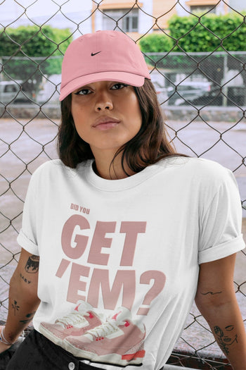 Jordan 3 Rust Pink Sneaker Match Tees Did You Get Em SNRT Sneaker Tees Jordan 3 Rust Pink SNRT Sneaker Release Tees Unisex Shirts