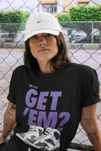 Jordan 7 Flint Sneaker Match Tees Did You Get Em SNRT Sneaker Tees Jordan 7 Flint SNRT Sneaker Release Tees Unisex Shirts