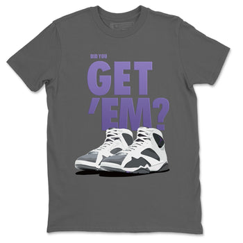 Jordan 7 Flint Sneaker Match Tees Did You Get Em SNRT Sneaker Tees Jordan 7 Flint SNRT Sneaker Release Tees Unisex Shirts