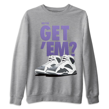 Jordan 7 Flint Sneaker Match Tees Did You Get Em SNRT Sneaker Tees Jordan 7 Flint SNRT Sneaker Release Tees Unisex Shirts