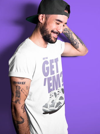 Jordan 7 Flint Sneaker Match Tees Did You Get Em SNRT Sneaker Tees Jordan 7 Flint SNRT Sneaker Release Tees Unisex Shirts