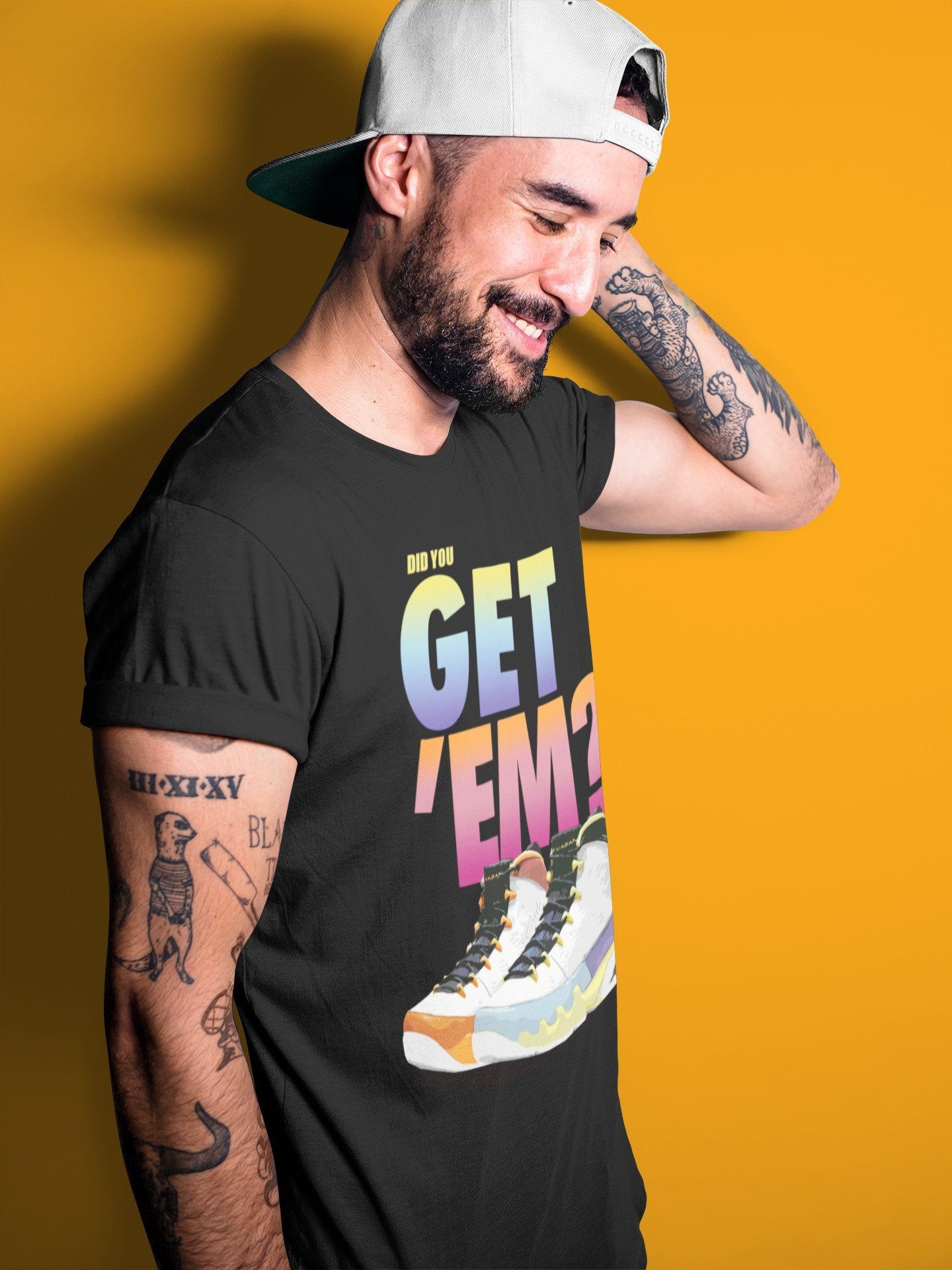 Jordan 9 Change The World Sneaker Match Tees Did You Get Em SNRT Sneaker Tees Jordan 9 Change The World SNRT Sneaker Release Tees Unisex Shirts
