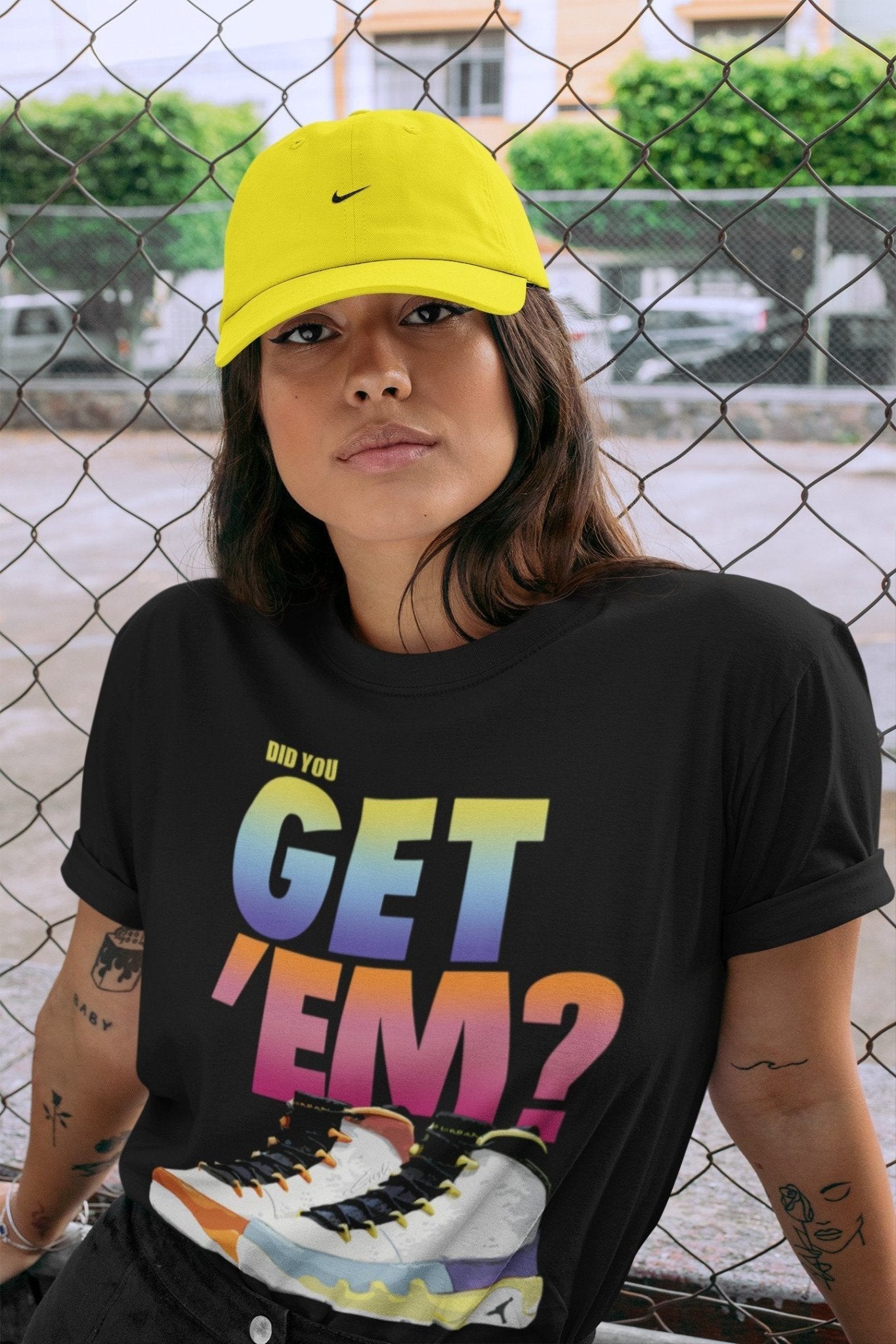 Jordan 9 Change The World Sneaker Match Tees Did You Get Em SNRT Sneaker Tees Jordan 9 Change The World SNRT Sneaker Release Tees Unisex Shirts