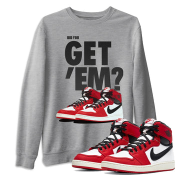 Jordan 1 Chicago Sneaker Match Tees Did You Get Em SNRT Sneaker Tees Jordan 1 Chicago SNRT Sneaker Release Tees Unisex Shirts