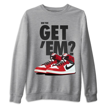 Jordan 1 Chicago Sneaker Match Tees Did You Get Em SNRT Sneaker Tees Jordan 1 Chicago SNRT Sneaker Release Tees Unisex Shirts
