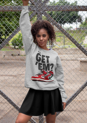 Jordan 1 Chicago Sneaker Match Tees Did You Get Em SNRT Sneaker Tees Jordan 1 Chicago SNRT Sneaker Release Tees Unisex Shirts