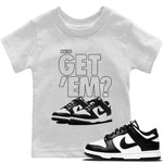 Dunk Panda Sneaker Match Tees Did You Get 'Em SNRT Sneaker Tees Dunk Panda SNRT Sneaker Release Tees Kids Shirts