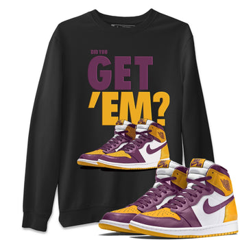Jordan 1 Brotherhood Sneaker Match Tees Did You Get Em SNRT Sneaker Tees Jordan 1 Brotherhood SNRT Sneaker Release Tees Unisex Shirts