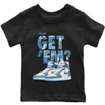 Jordan 1 Denim Sneaker Match Tees Did You Get 'Em SNRT Sneaker Tees Jordan 1 Denim SNRT Sneaker Release Tees Kids Shirts