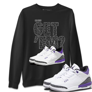 Jordan 3 Dark Iris Sneaker Match Tees Did You Get 'Em SNRT Sneaker Tees Jordan 3 Dark Iris SNRT Sneaker Release Tees Unisex Shirts