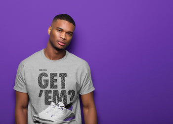 Jordan 3 Dark Iris Sneaker Match Tees Did You Get 'Em SNRT Sneaker Tees Jordan 3 Dark Iris SNRT Sneaker Release Tees Unisex Shirts